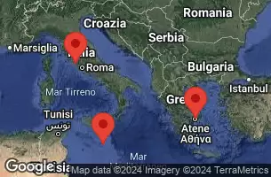 NORWEGIAN EPIC - Itinerario di 10 notti partendo da CIVITAVECCHIA  ROME, ITALY il 17/08/2024 -  ITALY, GREECE, MALTA