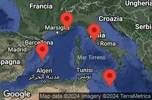 NORWEGIAN ESCAPE - Itinerario di 10 notti partendo da CIVITAVECCHIA  ROME, ITALY il 27/07/2024 -  ITALY, MALTA, SPAIN, FRANCE