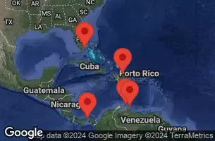 NORWEGIAN GEM - Itinerario di 9 notti partendo da MIAMI, FL il 02/12/2024 -  FLORIDA, DOMINICAN REPUBLIC, NETHERLAND ANTILLES, ARUBA, PANAMA