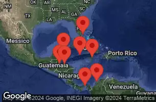  PANAMA, CARTAGENA  COLOMBIA, JAMAICA, CAYMAN ISLANDS, HONDURAS, BELIZE, MEXICO, FLORIDA