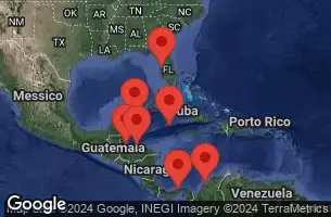  FLORIDA, MEXICO, BELIZE, HONDURAS, CAYMAN ISLANDS, CARTAGENA  COLOMBIA, PANAMA