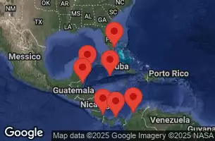 NORWEGIAN JEWEL - Itinerario di 11 notti partendo da MIAMI, FL il 01/12/2025 -  FLORIDA, CAYMAN ISLANDS, CARTAGENA  COLOMBIA, PANAMA CANAL GATUN LAKE PANAMA, COSTA RICA, BELIZE, MEXICO