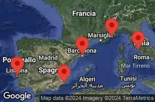  ITALY, FRANCE, SPAIN, CARTAGENA  SPAIN, PORTUGAL