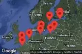  FINLAND, ESTONIA, SWEDEN, LITHUANIA, POLAND, GERMANY, DENMARK, NETHERLANDS, FRANCE, GREAT BRITAIN