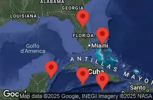 NORWEGIAN PRIMA - Itinerario di 7 notti partendo da ORLANDO-BEACHES-PORT CANAVERAL, FL il 14/12/2025 -  FLORIDA, BAHAMAS, JAMAICA, CAYMAN ISLANDS, MEXICO