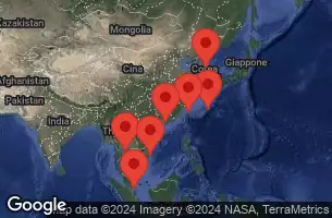  REPUBLIC OF (SOUTH), JAPAN, TAIPEI  KEELUNG   TAIWAN, CHINA, VIET NAM, THAILAND, SINGAPORE