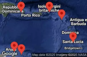 NORWEGIAN SKY - Itinerario di 7 notti partendo da PUNTA CANA (LA ROMANA), DOMINICAN REPUBLIC il 23/02/2026 -  DOMINICAN REPUBLIC, ARUBA, NETHERLAND ANTILLES, SAINT LUCIA, SAINT KITTS - NEVIS, BRITISH VIRGIN ISLANDS