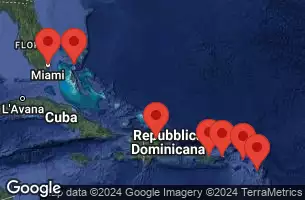 NORWEGIAN SKY - Itinerario di 9 notti partendo da MIAMI, FL il 16/07/2024 -  FLORIDA, DOMINICAN REPUBLIC, VIRGIN ISLANDS, ST  JOHNS  ANTIGUA, NETHERLAND ANTILLES, PUERTO RICO, BAHAMAS