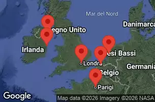 NORWEGIAN SKY - Itinerario di 11 notti partendo da LONDON (SOUTHAMPTON), ENGLAND, GREAT BRITAIN il 07/06/2026 -  GREAT BRITAIN, UNITED KINGDOM, DUBLIN  DUN LAOGHAIRE  IRELAND, NETHERLANDS, BELGIUM, FRANCE