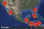  CALIFORNIA, MEXICO, GUATEMALA, COSTA RICA, PANAMA, CARTAGENA  COLOMBIA, CAYMAN ISLANDS, FLORIDA