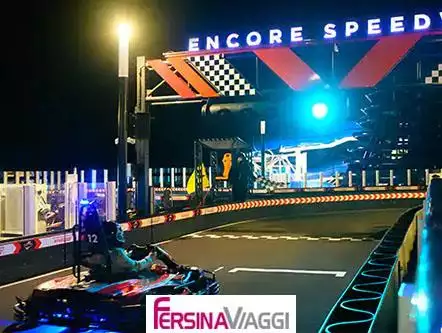 Norwegian Encore - Speedway Signage