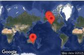 Canada, Alaska, USA, Seychelles