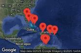 Florida, Netherlands Antilles, Puerto Rico, Dominican Republic, Bahamas
