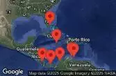Florida, Netherlands Antilles, Colombia, Panama, Jamaica