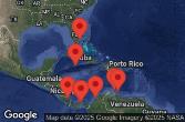 Florida, Netherlands Antilles, Colombia, Panama, Cayman Islands