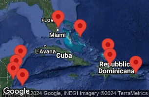 Florida, Belize, Mexico, Puerto Rico