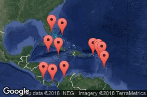 Florida, Wi, Nelson s Dockyard, Jamaica, Colombia, Panama, Cayman Islands