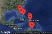 Netherlands Antilles, Dominican Republic, Bahamas, Florida