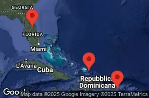 CARIBBEAN PRINCESS - Itinerario di 6 notti partendo da PORT CANAVERAL (ORLANDO), FLORIDA il 17/02/2025 - Puerto Rico