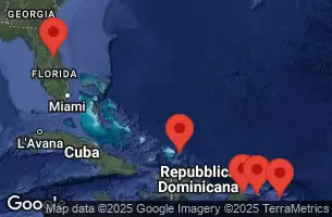 CARIBBEAN PRINCESS - Itinerario di 8 notti partendo da PORT CANAVERAL (ORLANDO), FLORIDA il 01/12/2024 - Puerto Rico