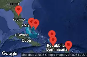 CARIBBEAN PRINCESS - Itinerario di 14 notti partendo da PORT CANAVERAL, ORLANDO, FLORIDA il 07/06/2026 - Bahamas, Dominican Republic, Puerto Rico