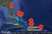 Bahamas, Dominican Republic, Puerto Rico