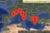 Spain, France, Italy, Turkey, Greece