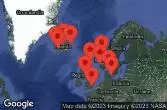 Denmark, Norway, Iceland, Scotland