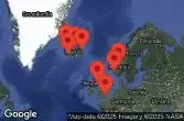 Norway, Iceland, Scotland