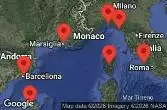 Spain, France, Italy