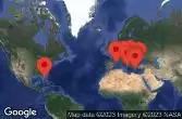 Italy, Turkey, Greece, Montenegro, Spain