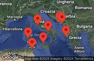 ISLAND PRINCESS - Itinerario di 10 notti partendo da CIVITAVECCHIA il 04/11/2024 - Italy, Greece, Montenegro, Croatia