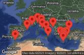 Italy, Turkey, Greece, Montenegro, Spain, United Kingdom, France