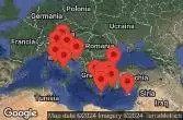 Italy, Croatia, Greece, Turkey
