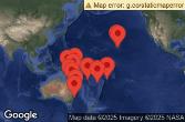 Hawaii, Hi, American Samoa, Fiji, Vanuatu, Papua New Guinea, Australia