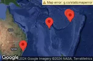 Australia, New Caledonia, Vanuatu, Fiji