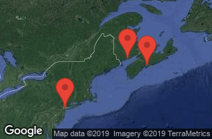 USA, Nova Scotia, New Brunswick