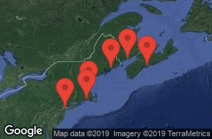 USA, Maine, New Brunswick, Nova Scotia