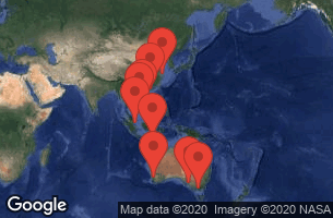 China, Vietnam, Singapore, Indonesia, Australia