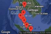 Singapore, Malaysia, Malasia, Thailand