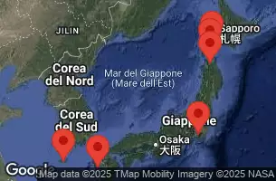 DIAMOND PRINCESS - Itinerario di 10 notti partendo da TOKYO, YOKOHAMA il 19/04/2026 - Japan