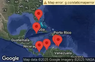 EMERALD PRINCESS - Itinerario di 12 notti partendo da FORT LAUDERDALE il 31/10/2024 - Florida, Cayman Islands, Jamaica, Panama, Netherlands Antilles