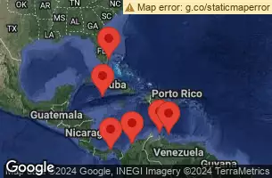 Florida, Colombia, Panama, Jamaica