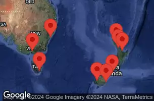 Australia, Tasmania, New Zealand