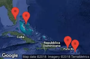 RCC ALLURE OF THE SEAS - Itinerario di 7 notti partendo da MIAMI (FORT LAUDERDALE), FLORIDA il 15/09/2019 - FLORIDA, ST. KITTS, ST. THOMAS, BAHAMAS