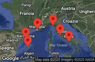 RCC ALLURE OF THE SEAS - Itinerario di 7 notti partendo da BARCELLONA, SPAGNA il 27/04/2025 - FRANCIA, ITALIA