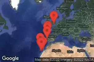 RCC ANTHEM OF THE SEAS - Itinerario di 12 notti partendo da LONDRA (SOUTHAMPTON), REGNO UNITO il 23/09/2022 - PORTOGALLO