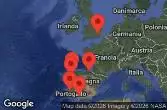 INGHILTERRA, NAVIGAZIONE, VIGO, SPAGNA, PORTOGALLO, Siviglia, Cadice, Spagna, LA CORUÑA, SPAGNA, BILBAO, SPAGNA