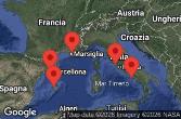 ITALIA, NAVIGAZIONE, FRANCIA, PALMA DI MAIORCA, SPAGNA, BARCELLONA, SPAGNA