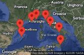 BARCELLONA, SPAGNA, PALMA DI MAIORCA, SPAGNA, FRANCIA, ITALIA, NAVIGAZIONE